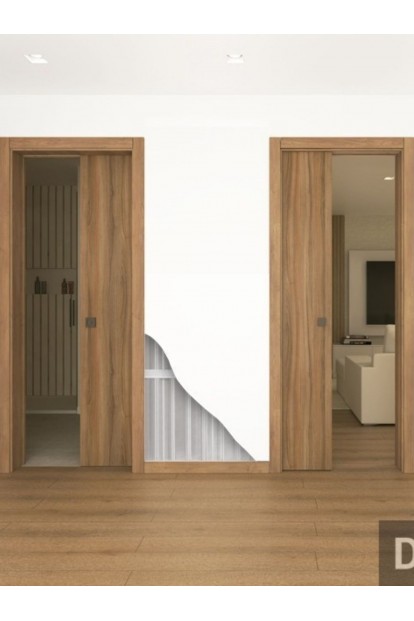Reversed Pocket Sliding Door Frame for Flush, Frameless Doors Reversed Pocket Sliding Door Frame for Flush, Frameless Doors